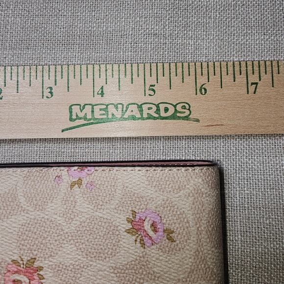 NEW Coach Signature Floral Notebook Cover with Refillable Notebook Flowers - Picture 5 of 7